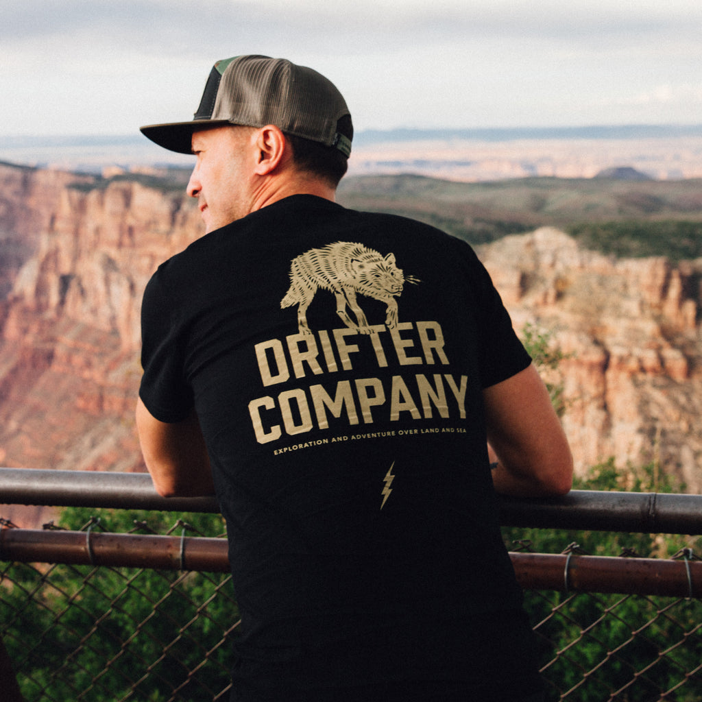 Drifter Company Tee Black